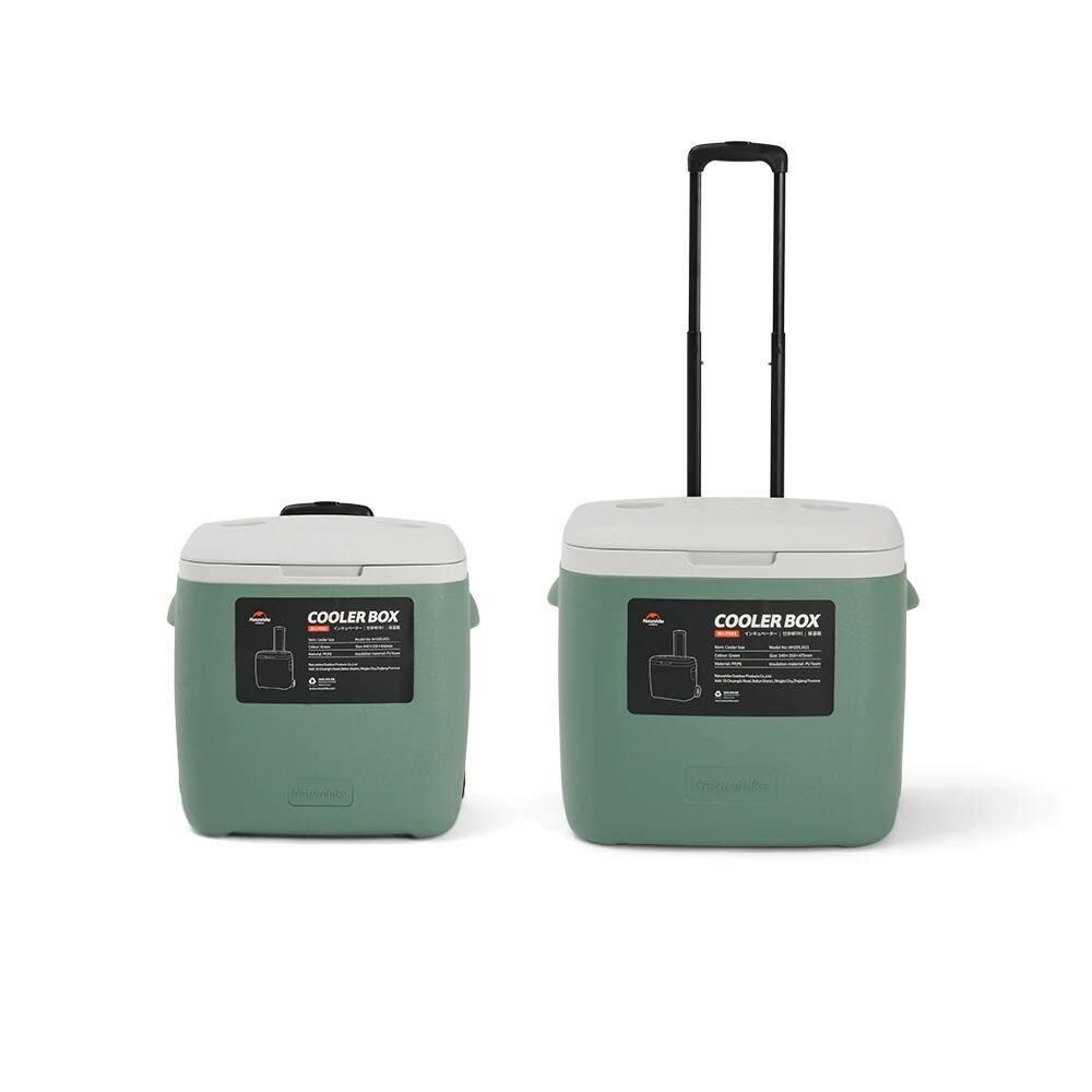 Naturehike LINDU Large Cooler Q-10H Tekerlekli Buzluk 28 Lt YEŞİL