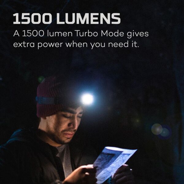 Nebo HLP-0008-G Einstein 1500 Lümen Kafa Feneri