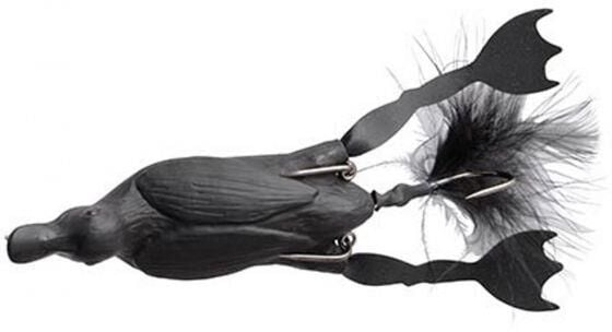 Savage Gear Hollow Duckling Wedless 7.5 cm 15 gr Silikon yem 05-Black