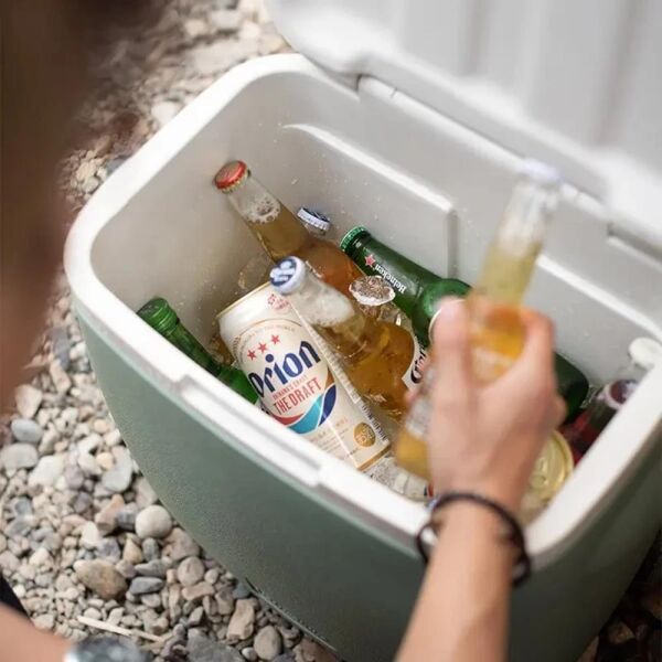 Naturehike LINDU Large Cooler Q-10H Tekerlekli Buzluk 38 Lt YEŞİL