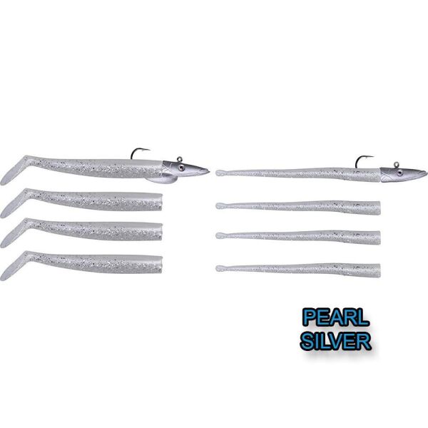 Savage Gear Mini Sandeel Kit 1+1 4+4 Suni Yem