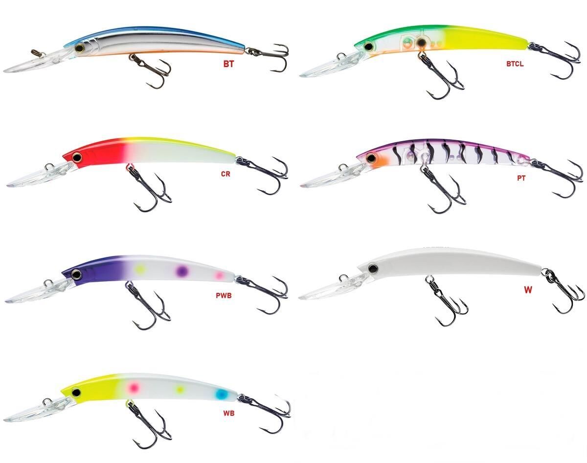 Yozuri Crystall Minnow Deep Diver Walleye 90 mm 9.5 gr Suni Yem