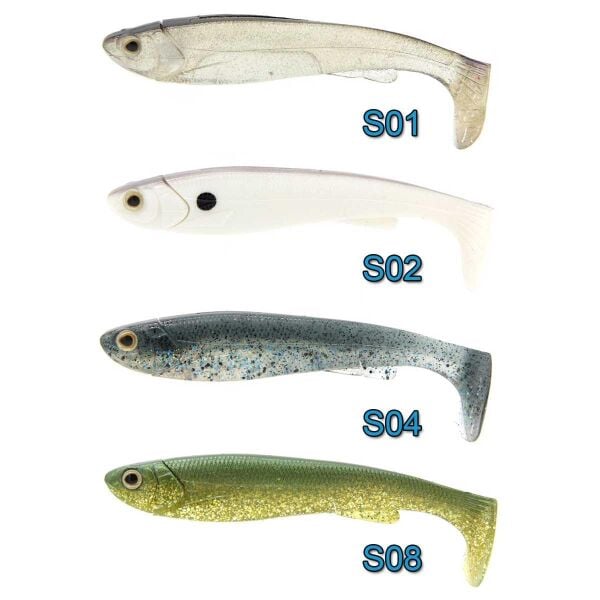 Sakura L16 Shad Soft Swimbait 12cm 20gr Silikon Yem