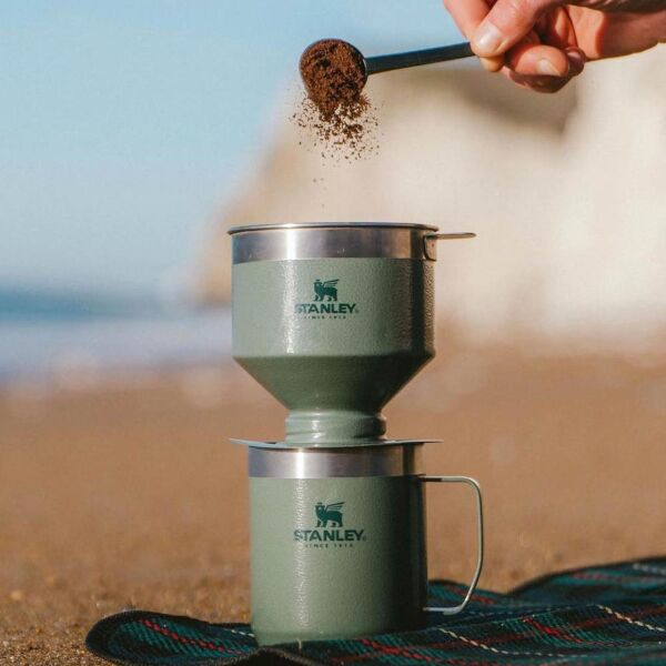 Stanley Klasik Termos Bardak ve Kahve Demleme Seti YEŞİL