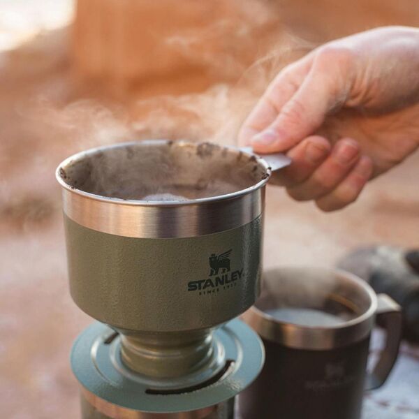 Stanley Klasik Termos Bardak ve Kahve Demleme Seti YEŞİL