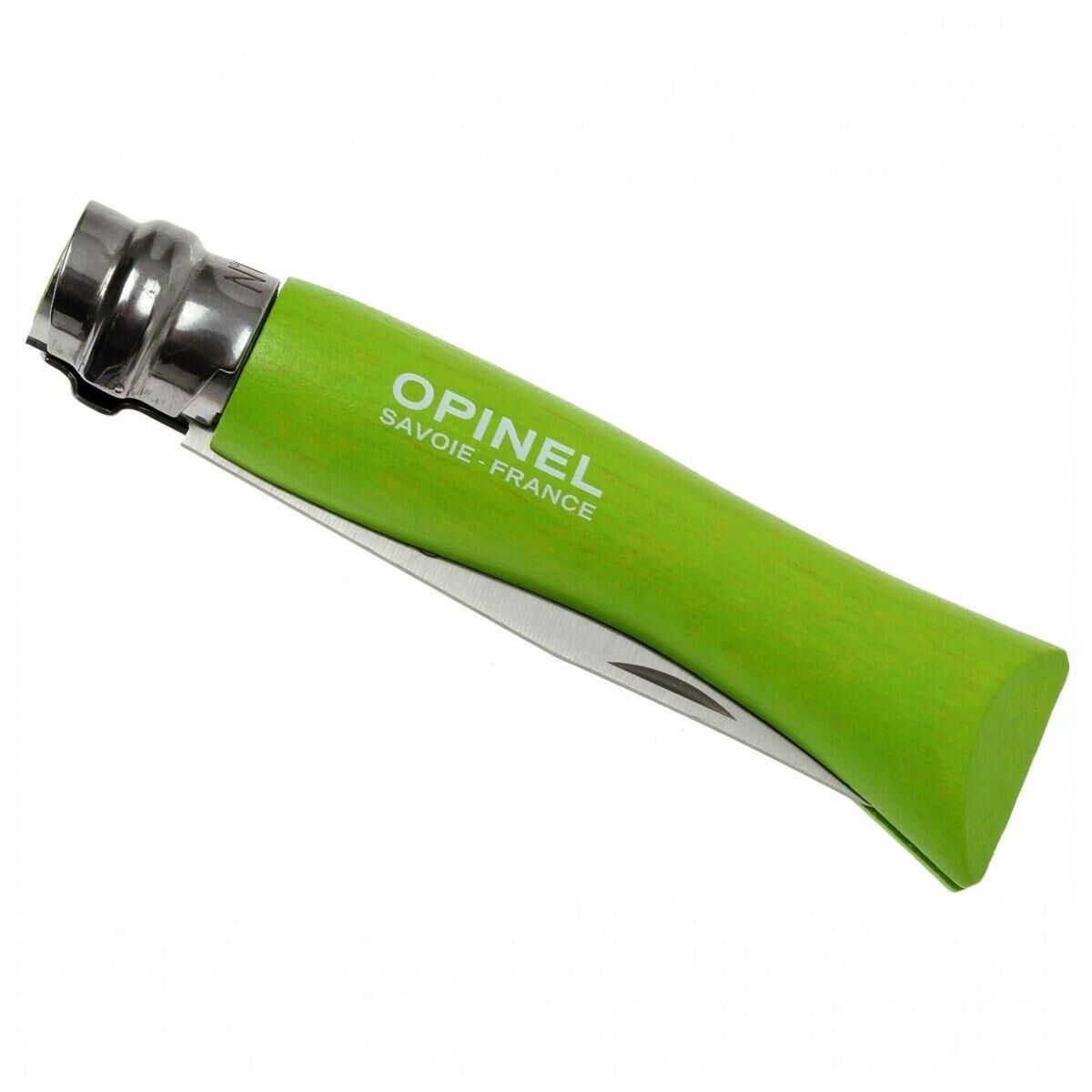 Opinel Inox No 7 Gürgen Saplı Paslanmaz Çelik Çakı YEŞİL