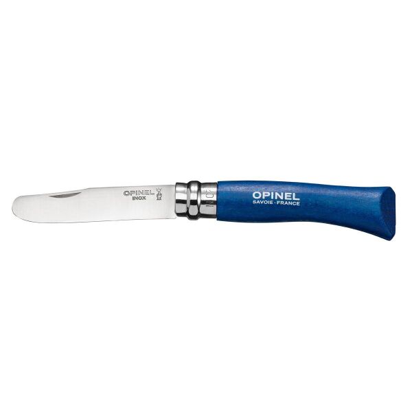 Opinel Inox No 7 Gürgen Saplı Paslanmaz Çelik Çakı MAVİ