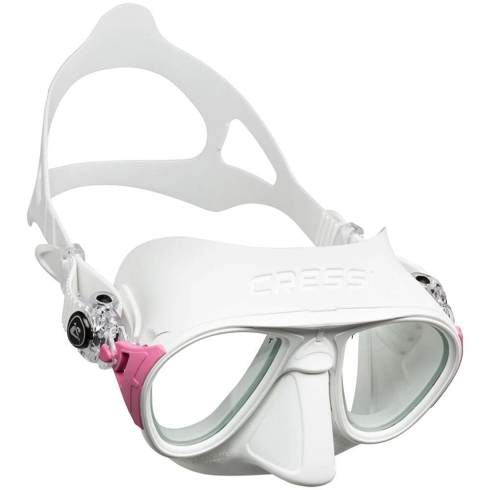 Cressi Calibro Dalış Maskesi White/Pink