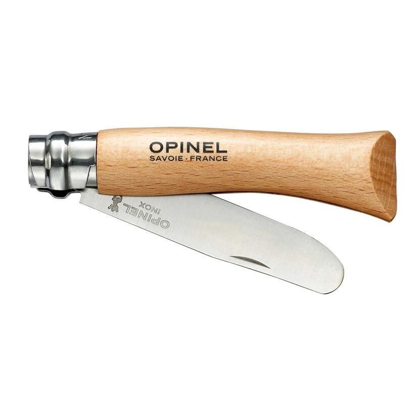 Opinel Inox No 7 Gürgen Saplı Paslanmaz Çelik Çakı NATURAL