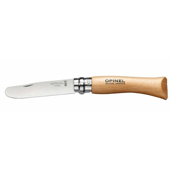 Opinel Inox No 7 Gürgen Saplı Paslanmaz Çelik Çakı NATURAL