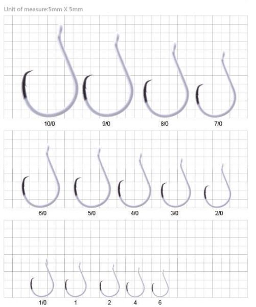 Bkk Heavy Circle Hooks Glowlu Olta İğnesi NO:1/0
