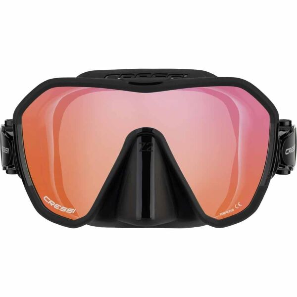 Cressi Z2 Dalış Maskesi BLACK/BLUE/ORANGE LENS