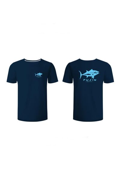 Fujin Tuna T-Shirt Lacivert LACİVERT - 2XL
