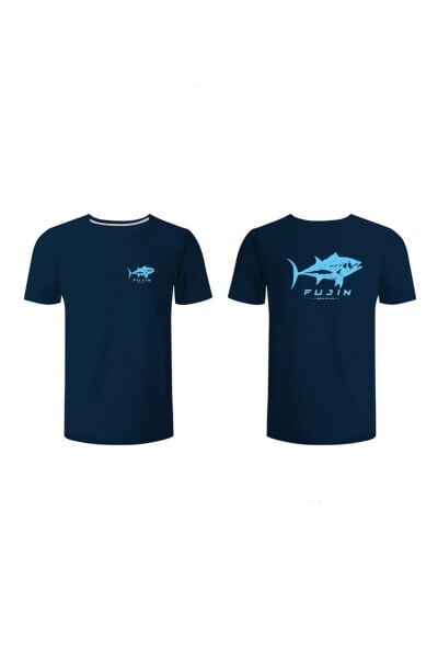Fujin Tuna T-Shirt Lacivert LACİVERT - 2XL