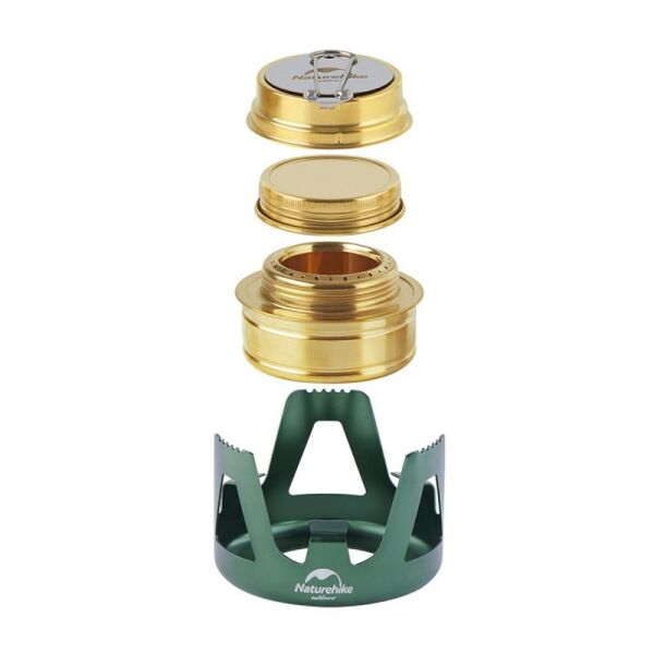 Naturehike LT01 Taşınabilir Alkol Ocağı | Kamp Ocağı YEŞİL