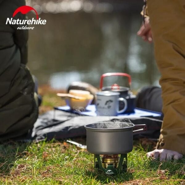 Naturehike LT01 Taşınabilir Alkol Ocağı | Kamp Ocağı GOLD
