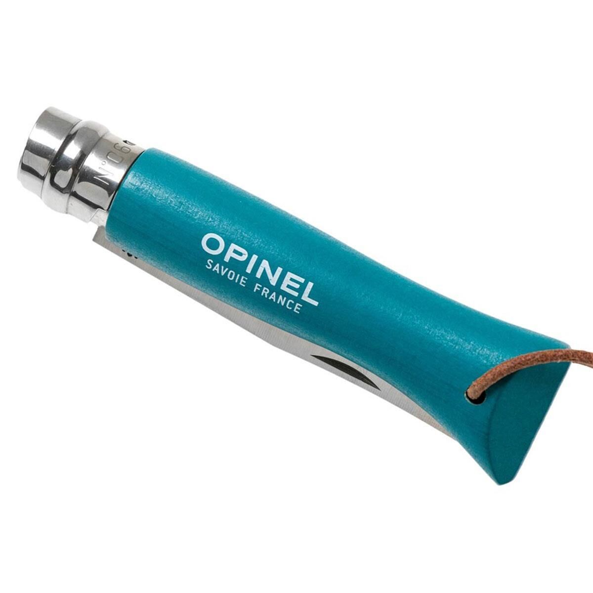 Opinel Inox Trekking No 6 Paslanmaz Çelik Çakı TURKUAZ