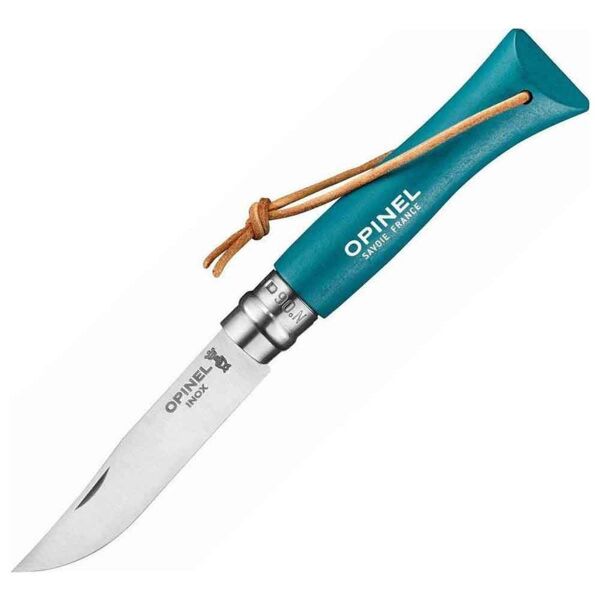 Opinel Inox Trekking No 6 Paslanmaz Çelik Çakı TURKUAZ