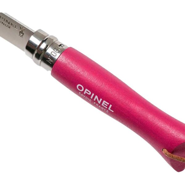Opinel Inox Trekking No 6 Paslanmaz Çelik Çakı Fuşya