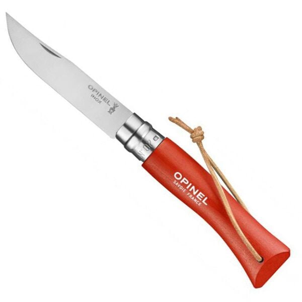Opinel Inox Trekking No 7 Paslanmaz Çelik Çakı TURUNCU
