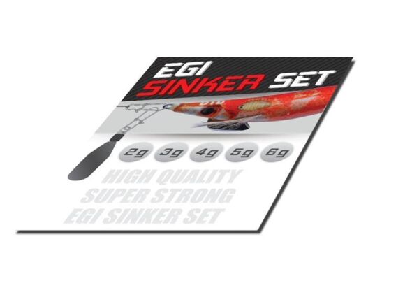 DTD Egi Sinker Set | Plastik Kaplı Kurşun Gövde