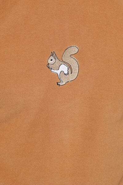 North Trace Crewline Kapüşonlu Erkek Hoodie Camel - XL