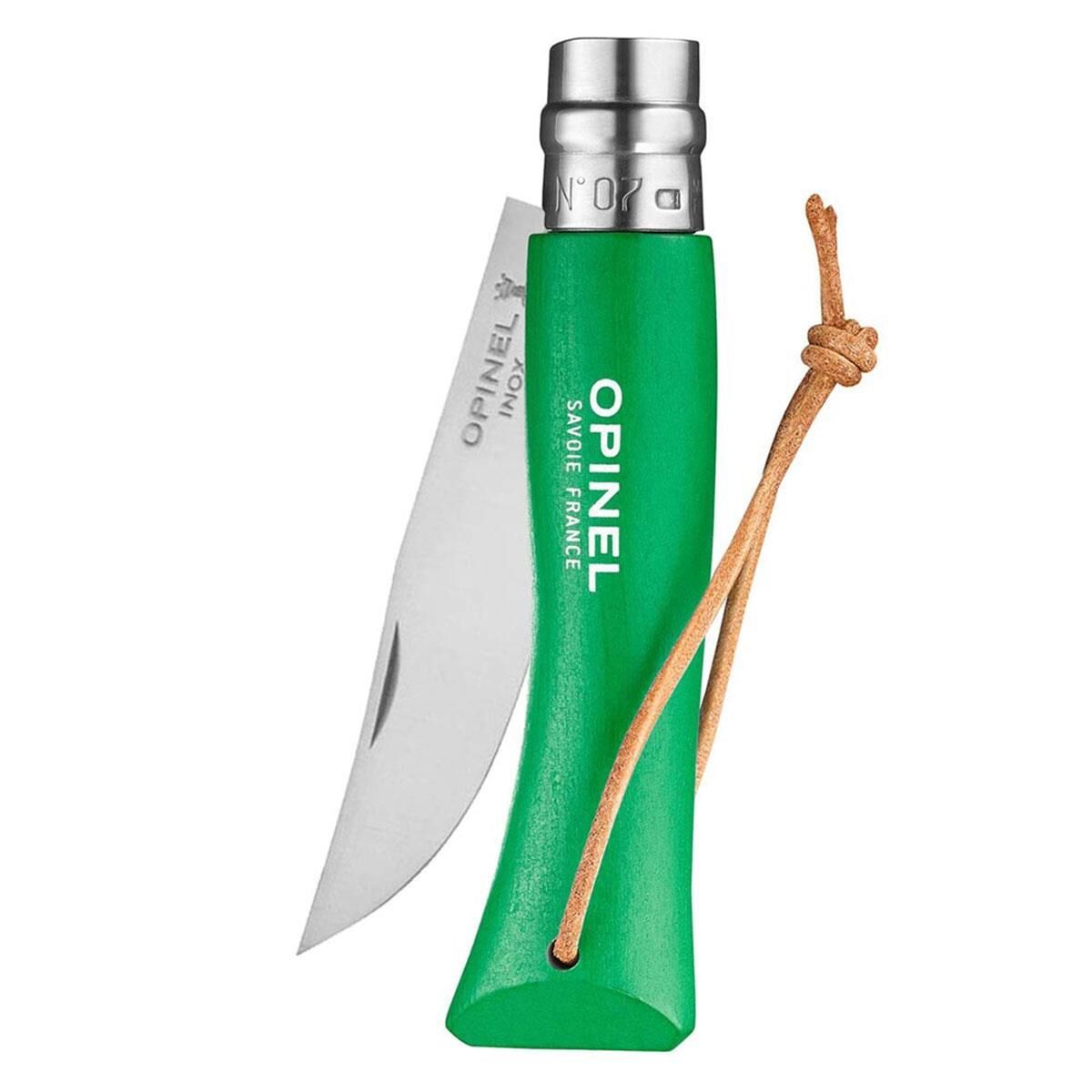 Opinel Inox Trekking No 7 Paslanmaz Çelik Çakı YEŞİL