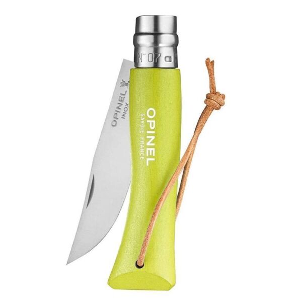 Opinel Inox Trekking No 7 Paslanmaz Çelik Çakı AÇIK YEŞİL