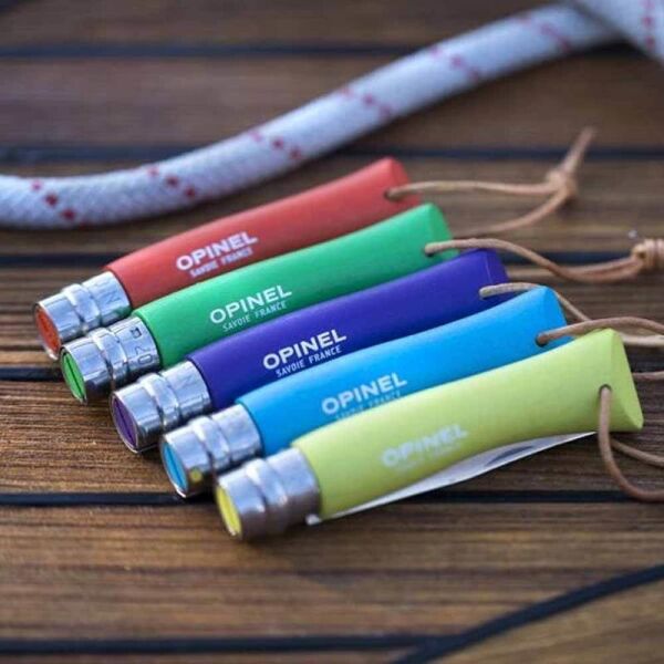 Opinel Inox Trekking No 7 Paslanmaz Çelik Çakı AÇIK YEŞİL