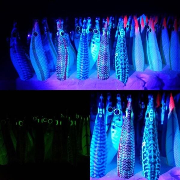 DTD Real Fish Oita 3.5 Egi Tip Run Glow 105 mm 17.5 gr Kalamar Zokası Sugarello Green