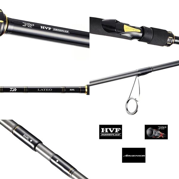 Daiwa Lateo R 90ML 274cm 7-35gr 2P Spin Olta Kamışı