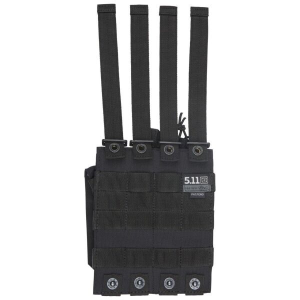5.11 AK Bungee Cover Çiftli Şarjör Kılıfı SIYAH