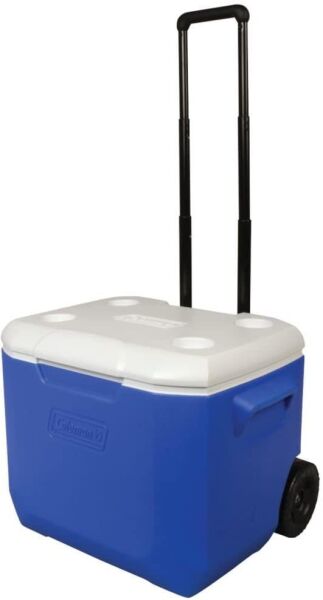 Coleman Wheeled Cooler 60 QT 5883 C002 Tekerlekli Buzluk 56.8 Lt MAVİ