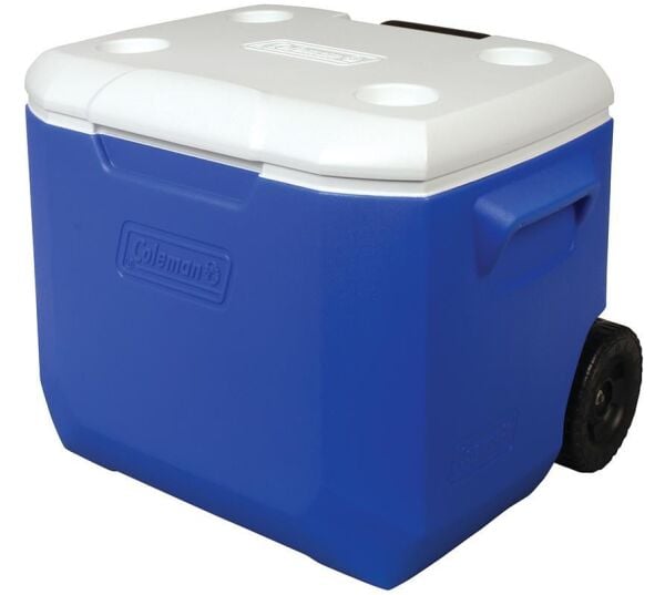Coleman Wheeled Cooler 60 QT 5883 C002 Tekerlekli Buzluk 56.8 Lt MAVİ