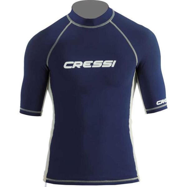 Cressi Rash Guard Man T-Shirt BLACK - ORANGE - 3XL - NO:7