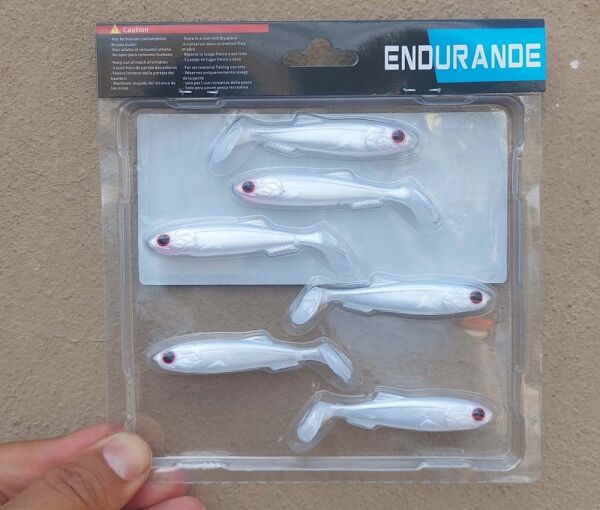 NaniwaOsakaShi Endurande Shad 70mm Silikon Yem