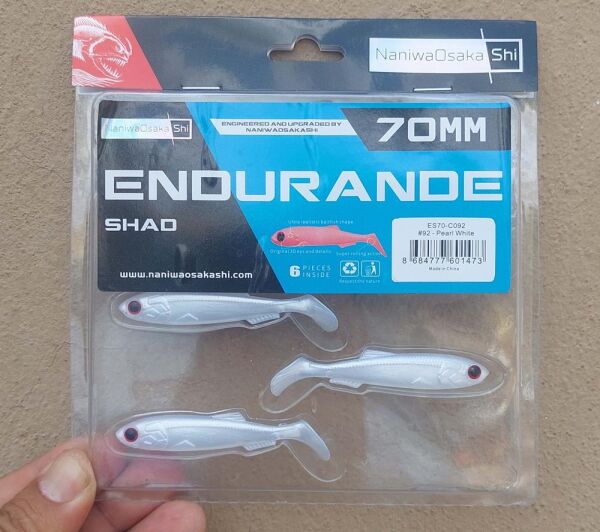 NaniwaOsakaShi Endurande Shad 70mm Silikon Yem C092