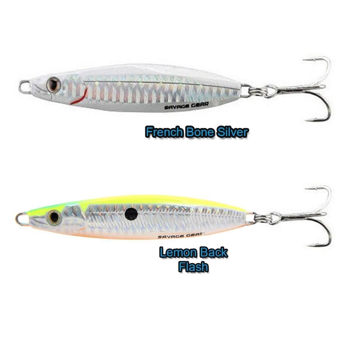 Savage Gear Psycho Sprat 28Gr Jig Yem French Bone Silv