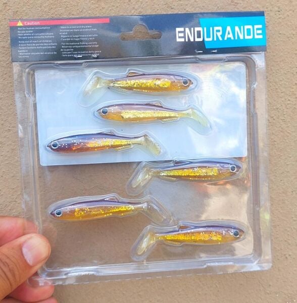 NaniwaOsakaShi Endurande Shad 70mm Silikon Yem C176