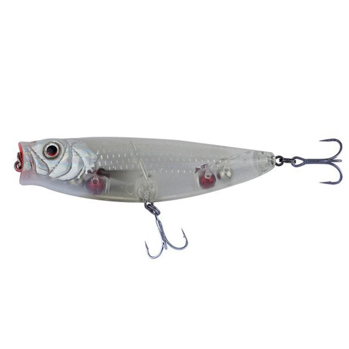 Savage Gear 3D Minnow Pop Walker 5.5Cm 5Gr Suni Yem WHİTE FLASH