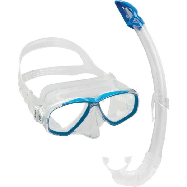 Cressi Perla Maske Mexico Şnorkel Seti BLACK-BLUE