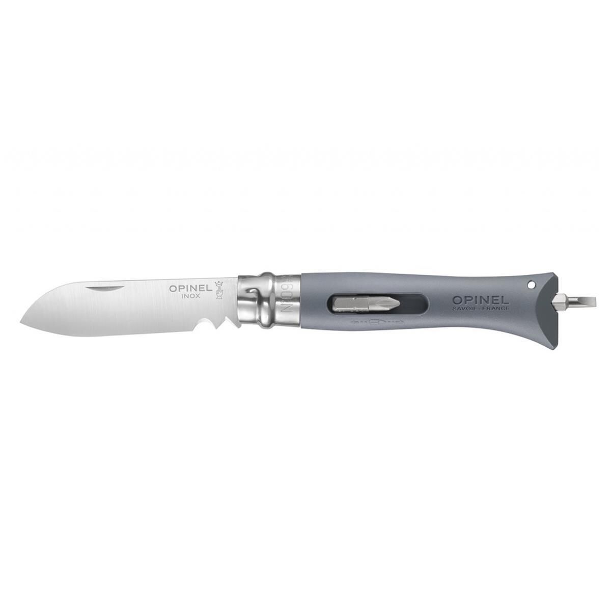 Opinel Inox No 9 Bricolage Çok Amaçlı Paslanmaz Çelik Çakı GRİ