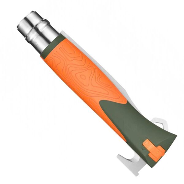 Opinel Inox Explore Terre No 12 Paslanmaz Çelik Çakı TURUNCU