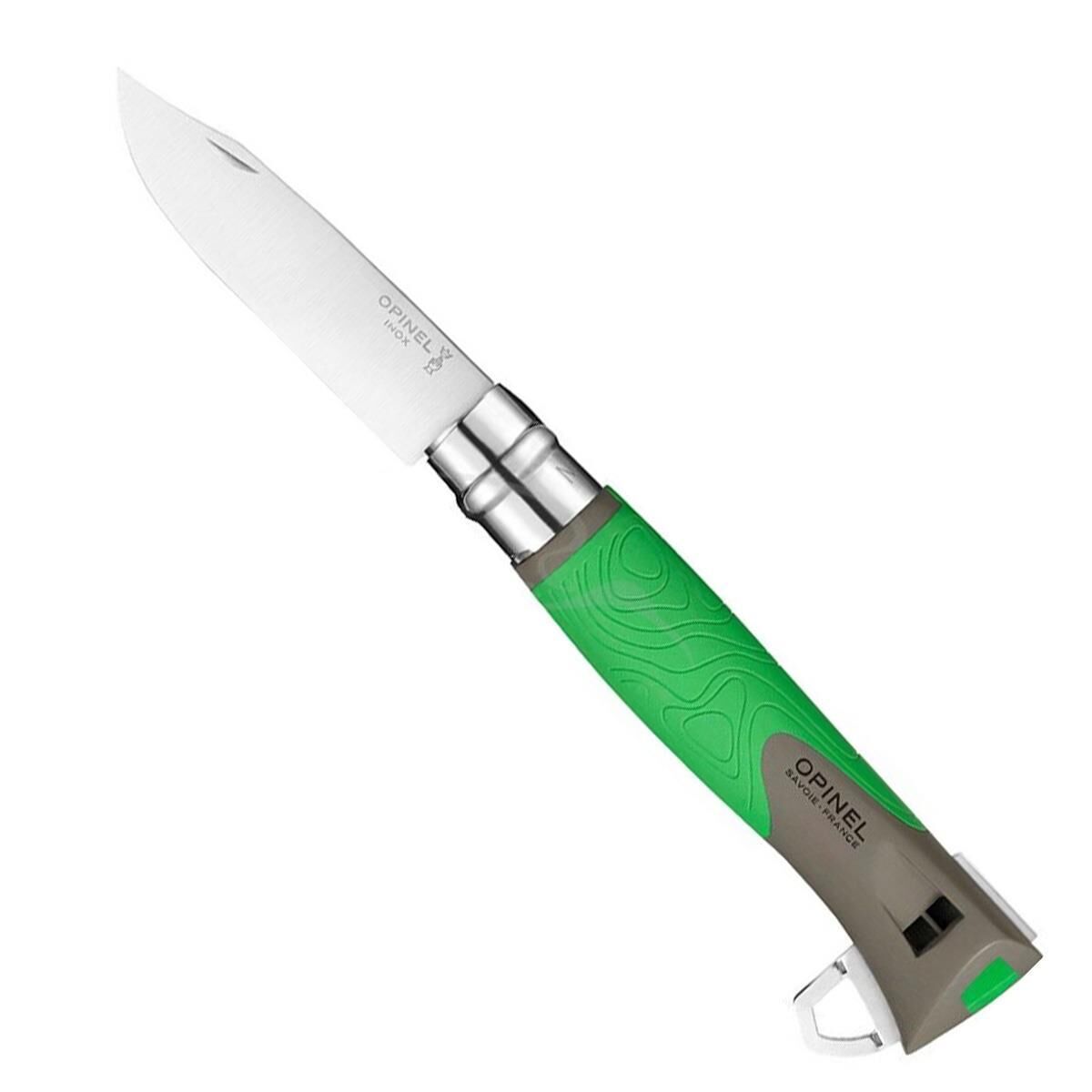 Opinel Inox Explore Terre No 12 Paslanmaz Çelik Çakı YEŞİL