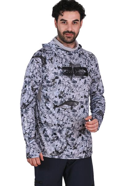 Fujin Pro Angler T-Shirt Black Fish