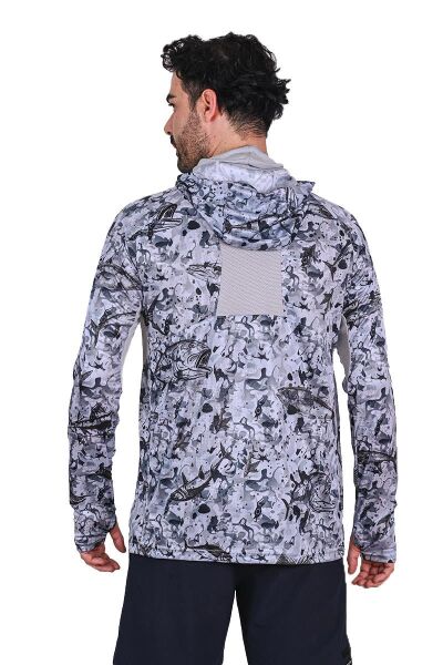 Fujin Pro Angler T-Shirt Black Fish Black Fish - XL