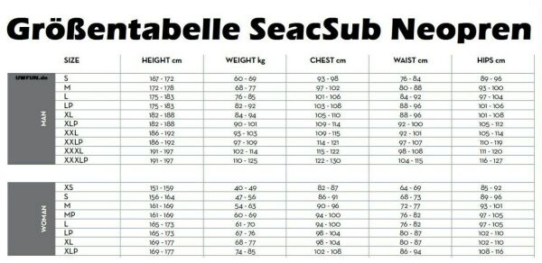 Seac Sub Vest Flex Bayan Dalış Elbisesi ( Shorty ) 5 mm XL