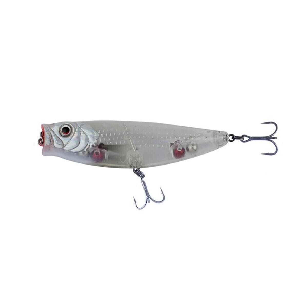 Savage Gear 3D Minnow Pop Walker 6.6Cm 8Gr Suni Yem WHİTE FLASH