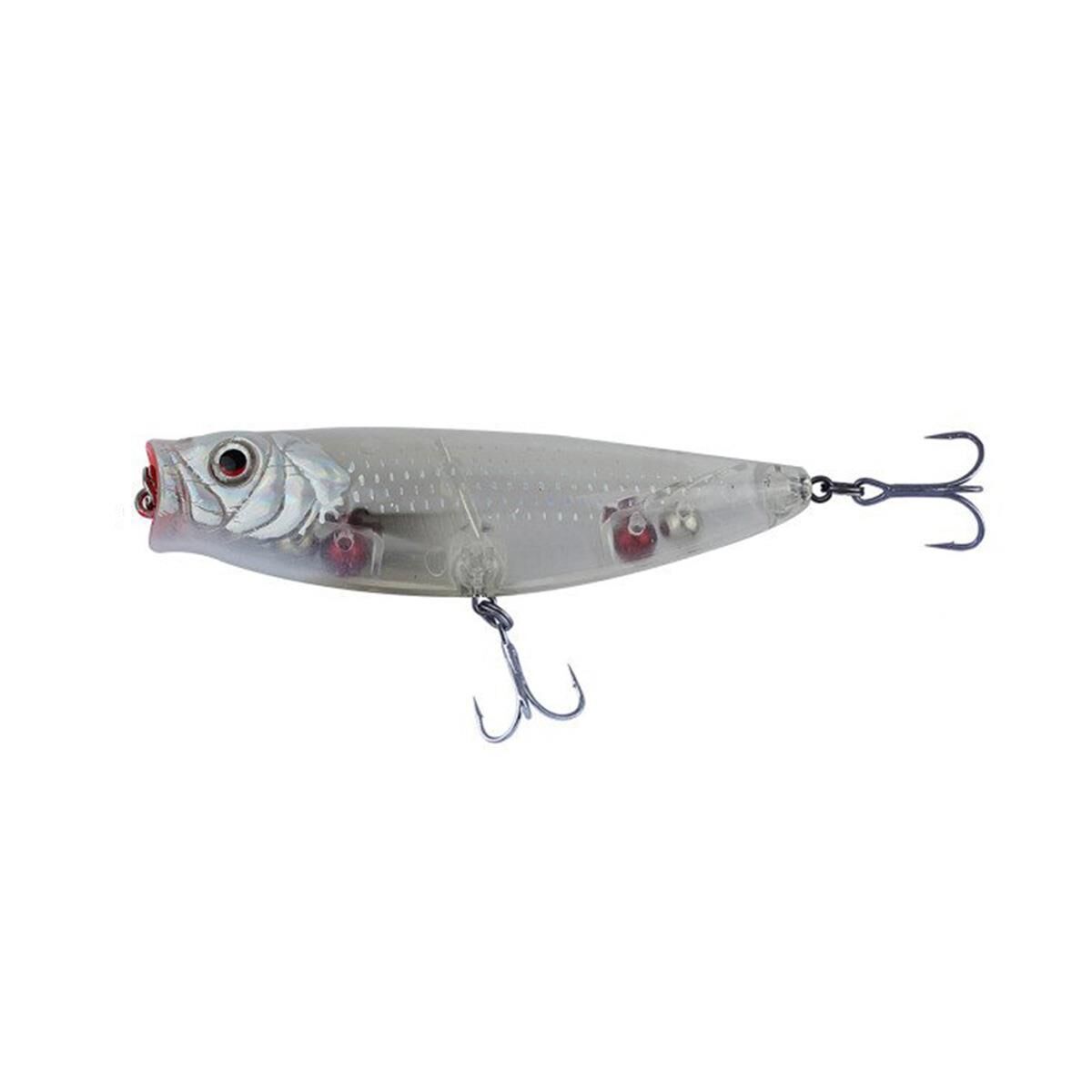 Savage Gear 3D Minnow Pop Walker 6.6Cm 8Gr Suni Yem WHİTE FLASH
