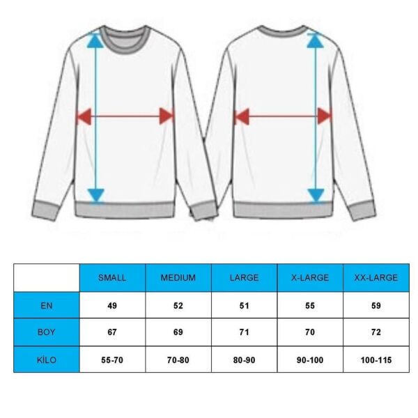 North Trace Crewline Yarım Fermuarlı Erkek Hoodie KIRMIZI - L